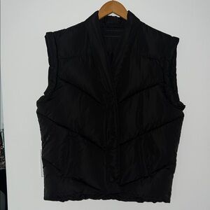 Blank NYC Black Puffer Vest